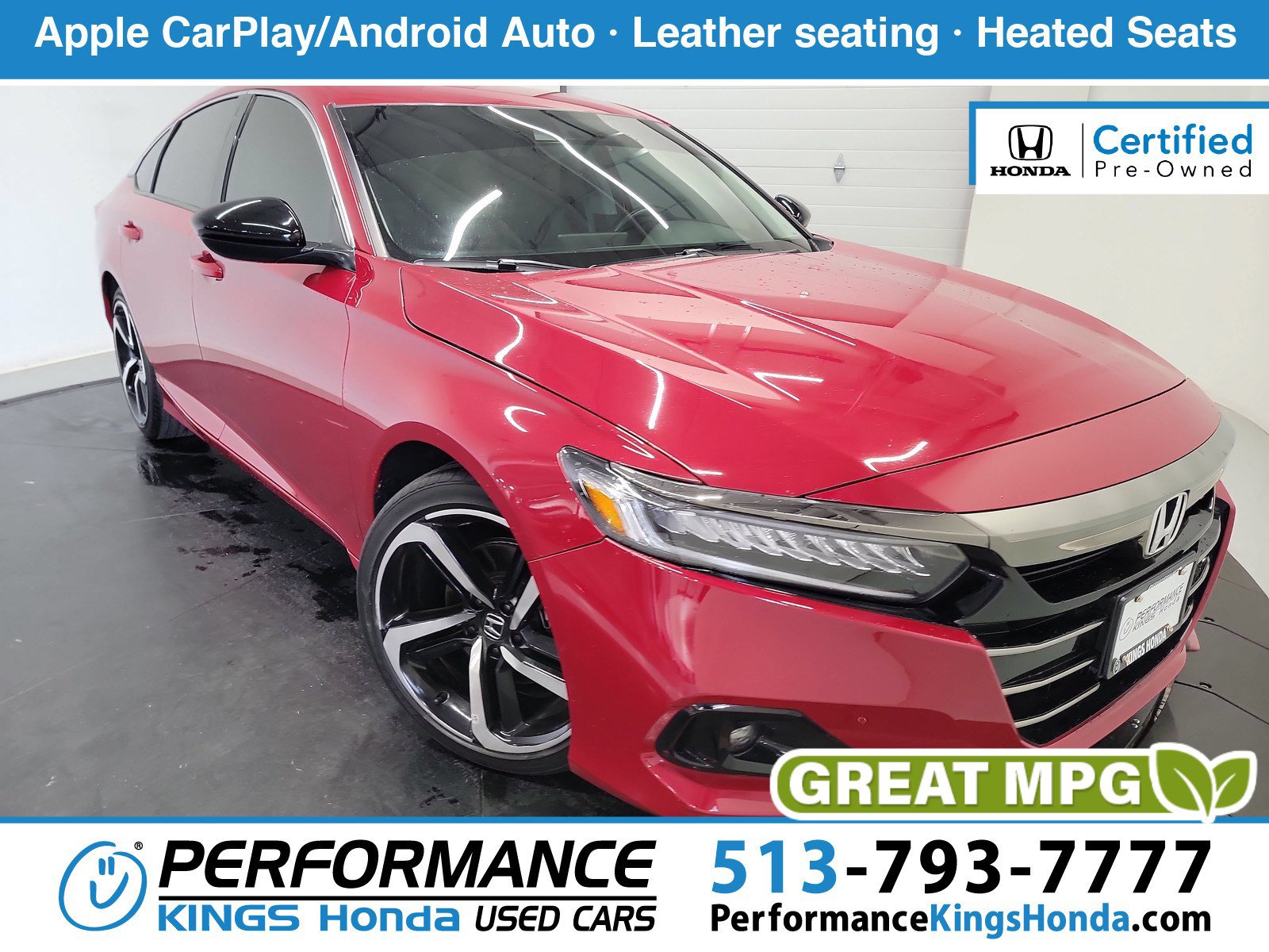 Certified 2022 Honda Accord Sport Special Edition