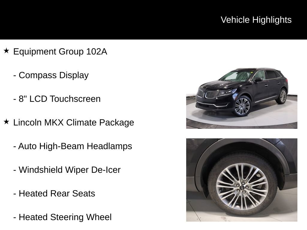 Used 2017 Lincoln MKX Reserve w/ Lincoln MKX Climate Package image 7