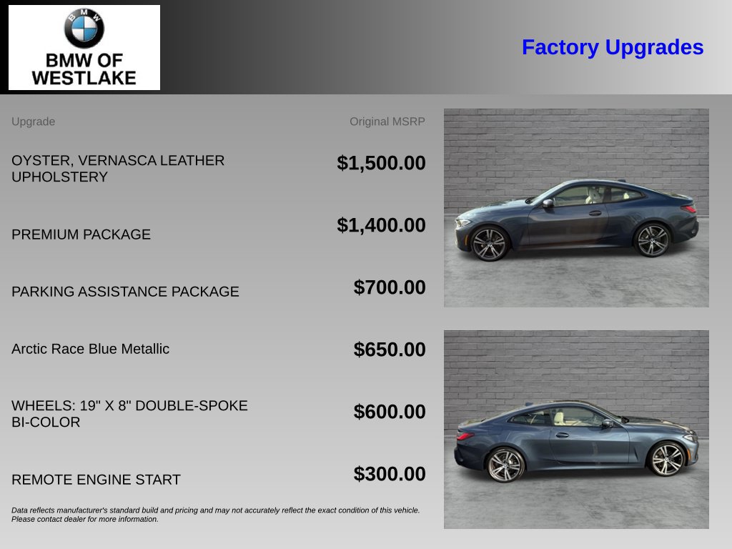Used 2023 BMW 430i xDrive Coupe w/ Premium Package AWD/4WD image 4