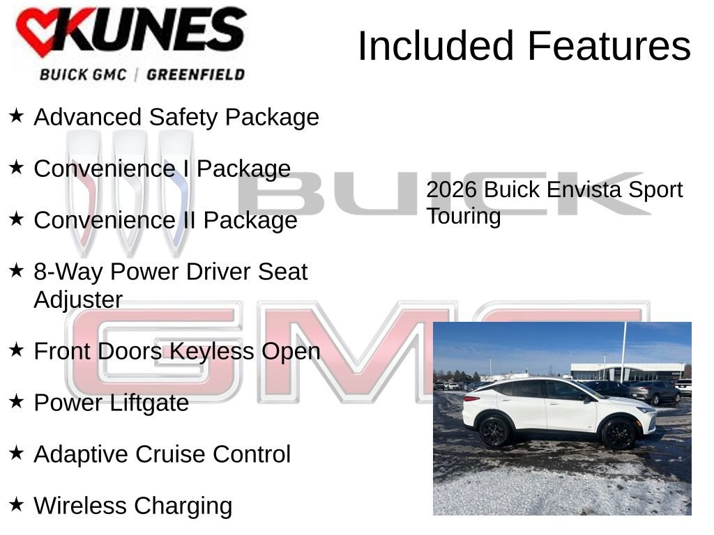 New 2026 Buick Envista Sport Touring w/ Convenience I Package image 3