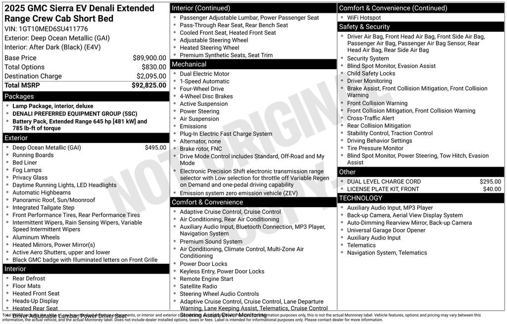 New 2025 GMC Sierra EV Denali image 5