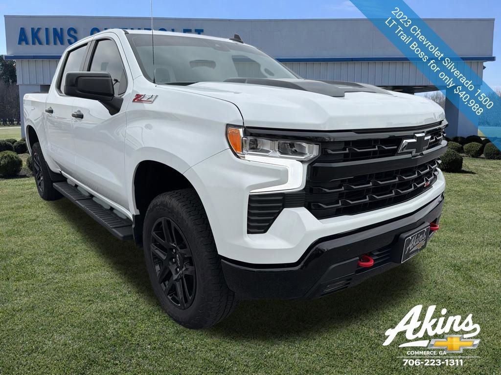 Certified 2023 Chevrolet Silverado 1500 LT Trail Boss w/ Protection Package AWD/4WD image 3