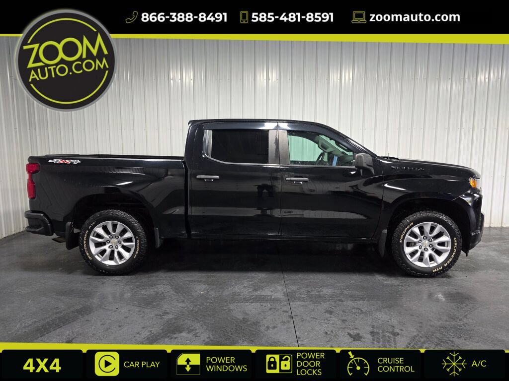 Used 2021 Chevrolet Silverado 1500 Custom w/ LPO, Dark Essentials Package AWD/4WD image 1