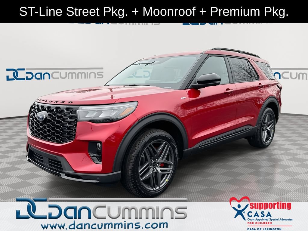 New 2026 Ford Explorer ST-Line w/ ST-Line Street Pack