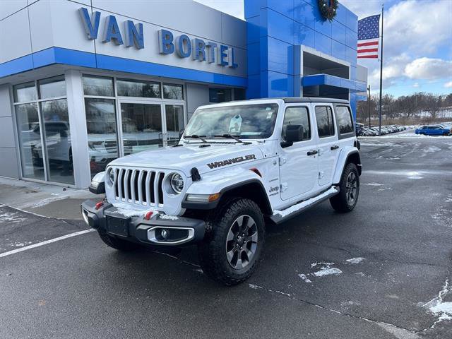 Used 2018 Jeep Wrangler Unlimited Sahara w/ LED Lighting Group image 1