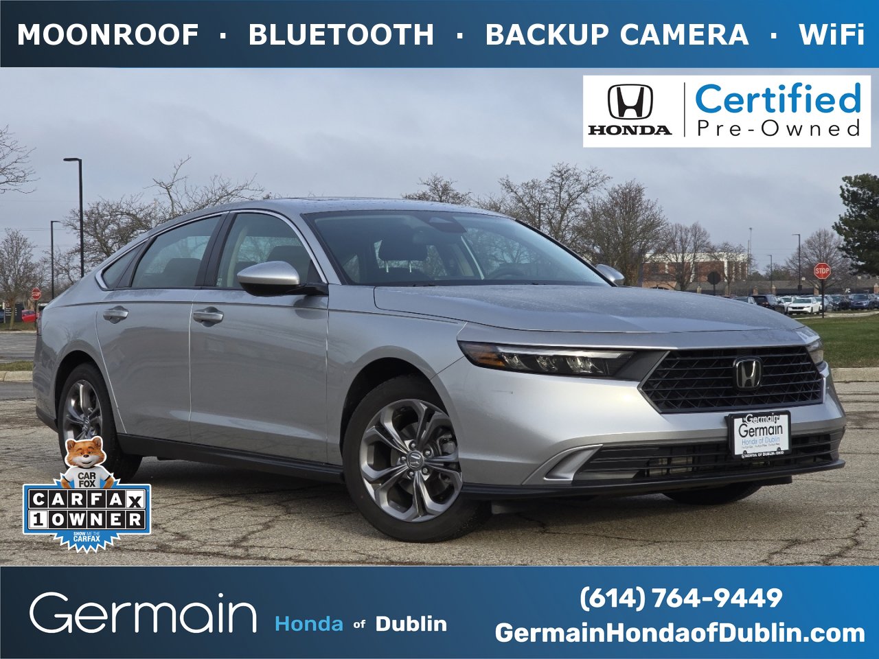 Certified 2024 Honda Accord EX