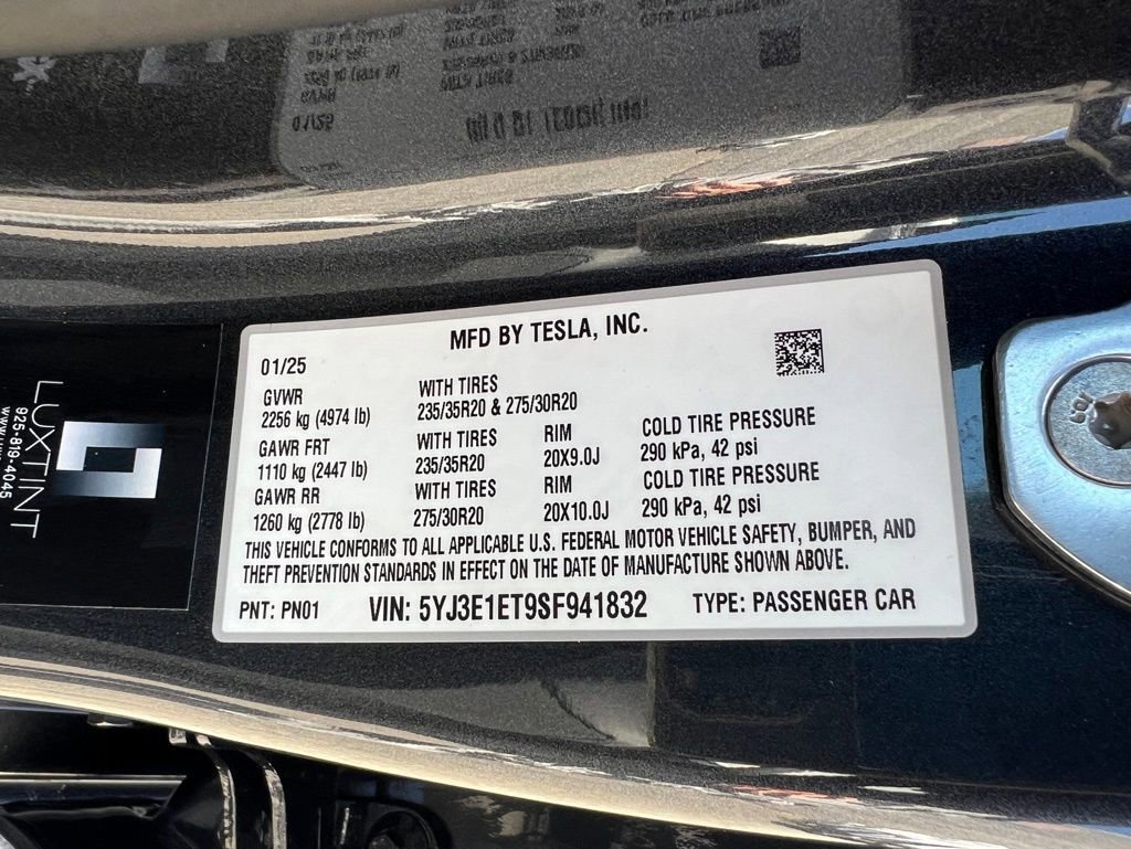 Used 2025 Tesla Model 3 Performance AWD/4WD image 41