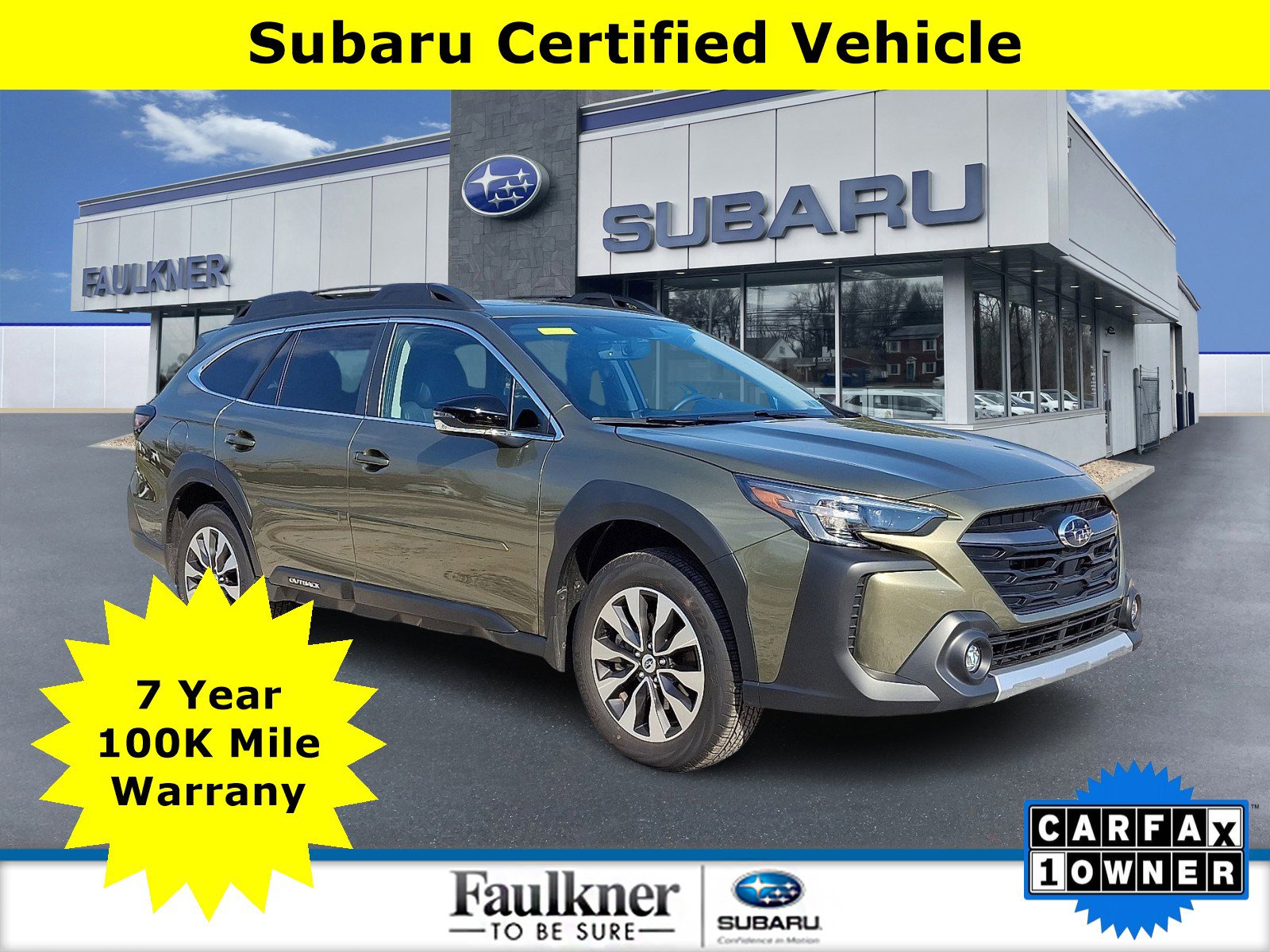 Certified 2025 Subaru Outback Limited