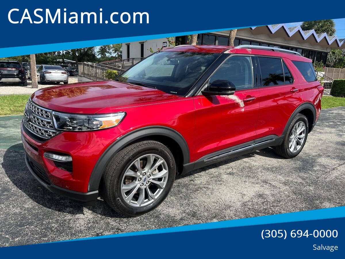 Used 2022 Ford Explorer Limited w/ Equipment Group 301A AWD/4WD image 1