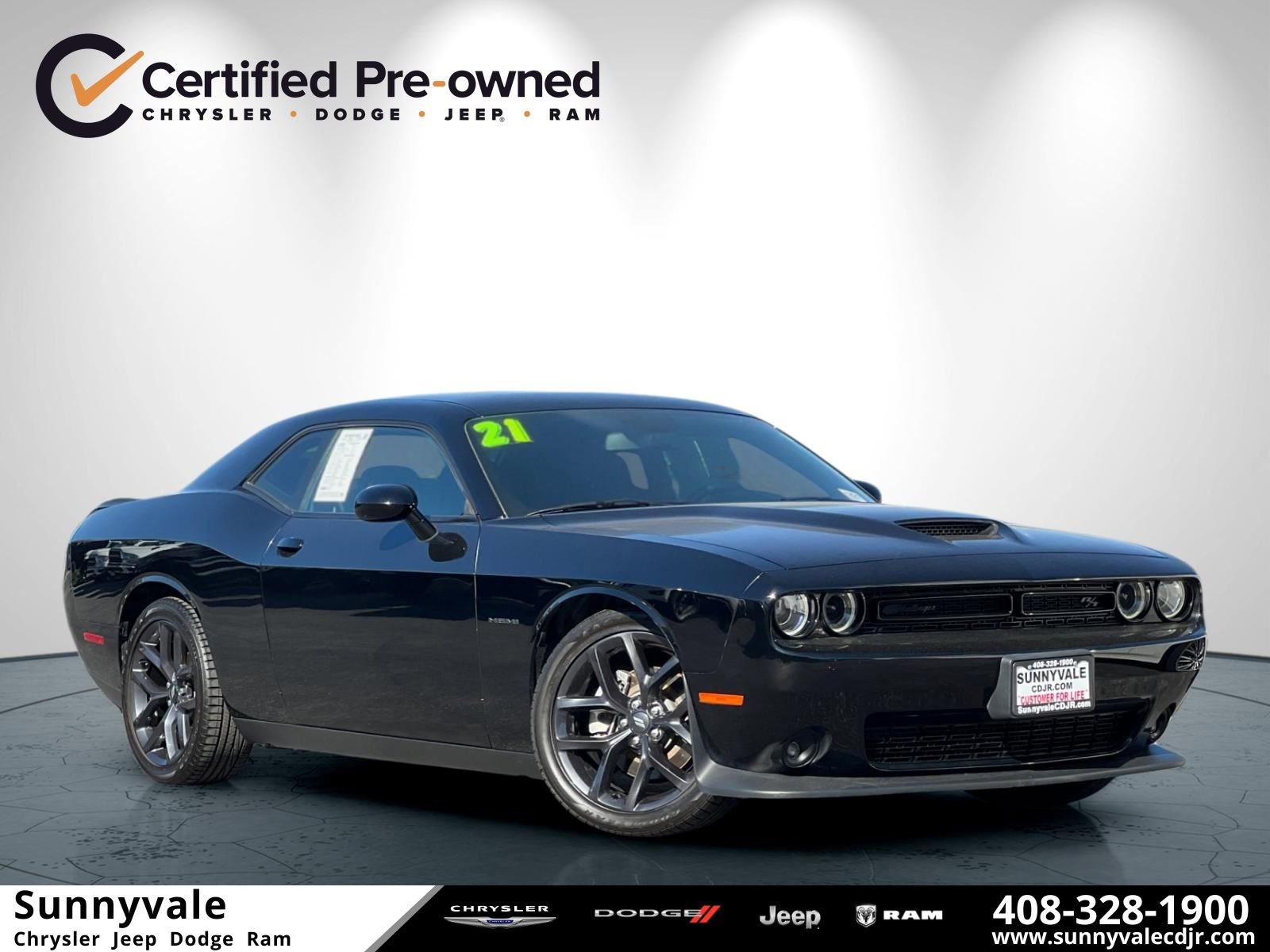 Certified 2021 Dodge Challenger R/T w/ Blacktop Package