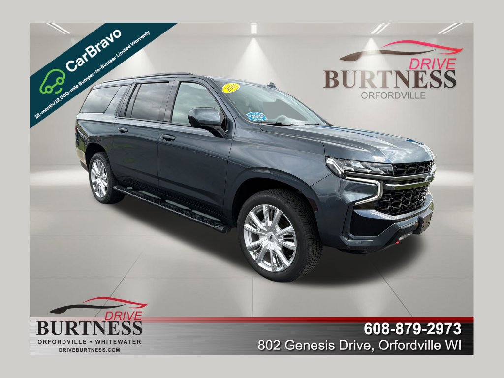 Certified 2021 Chevrolet Suburban Z71 w/ Rear Media and Nav Package