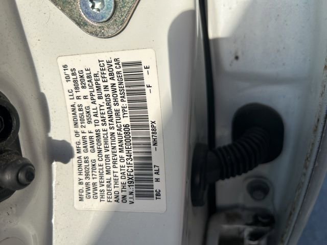 Used 2017 Honda Civic EX-T image 21