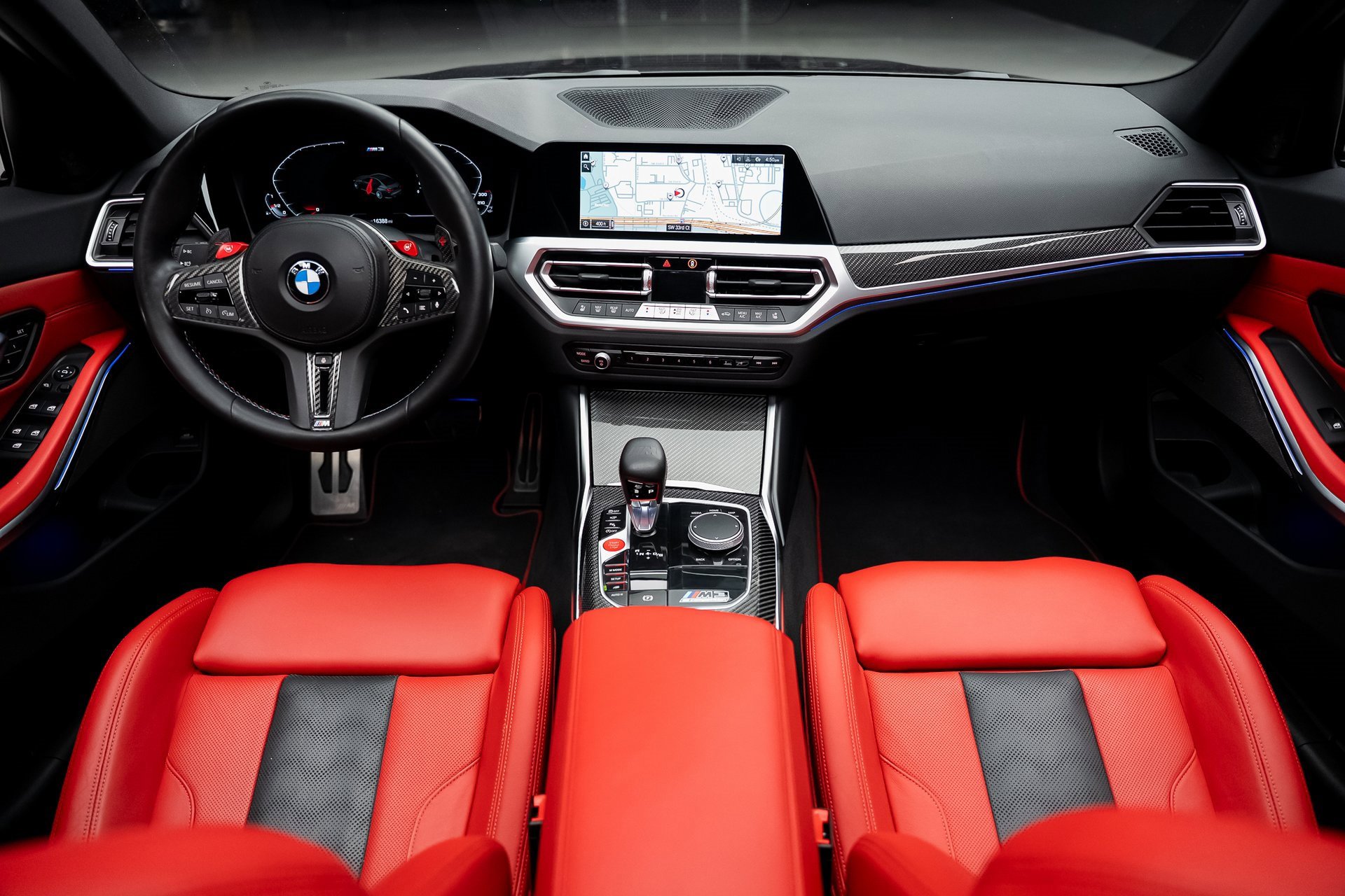 Used 2022 BMW M3 Competition w/ M Carbon Exterior Package image 43