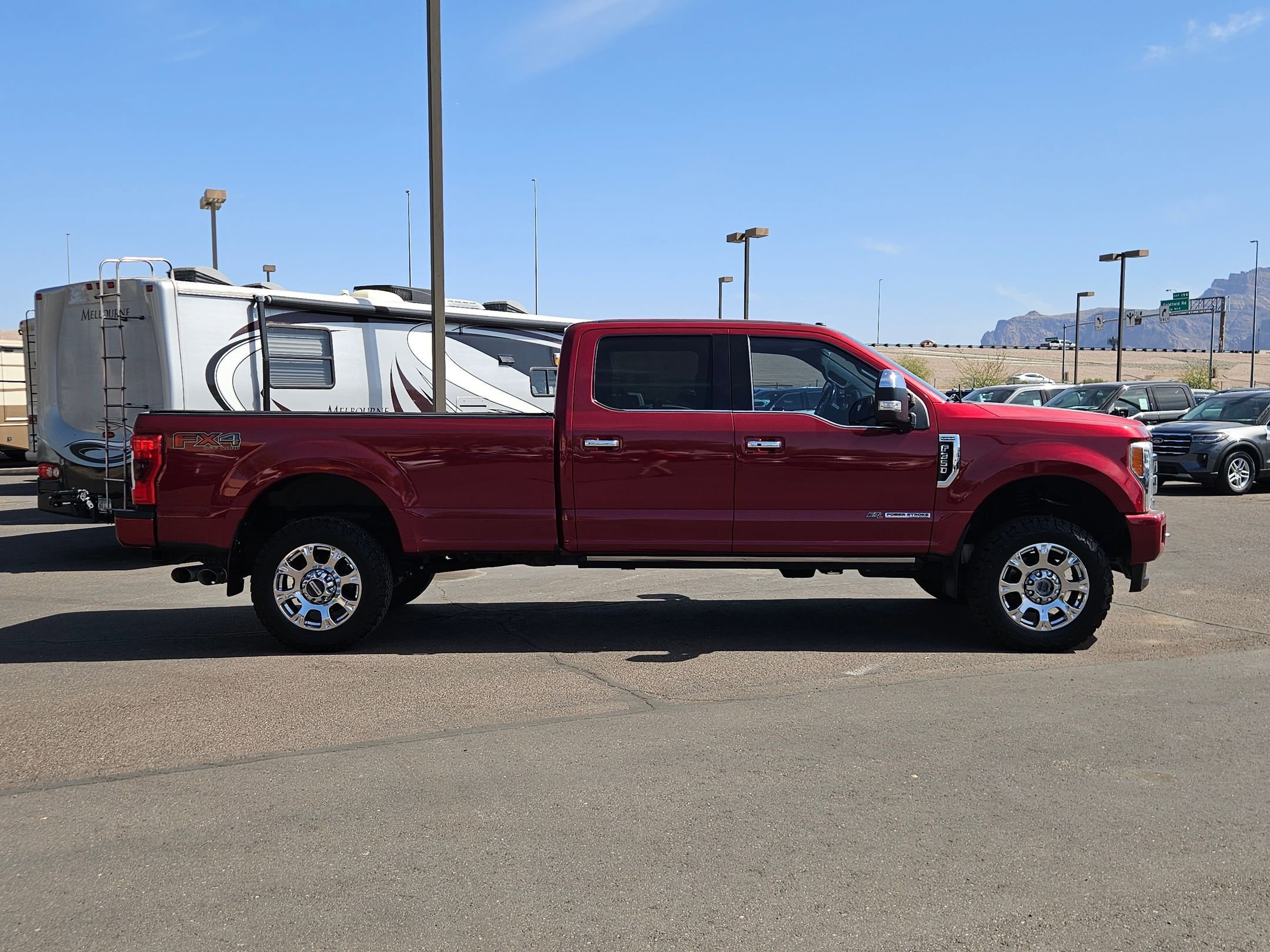 Used 2018 Ford F350 Platinum w/ Platinum Ultimate Package AWD/4WD image 4
