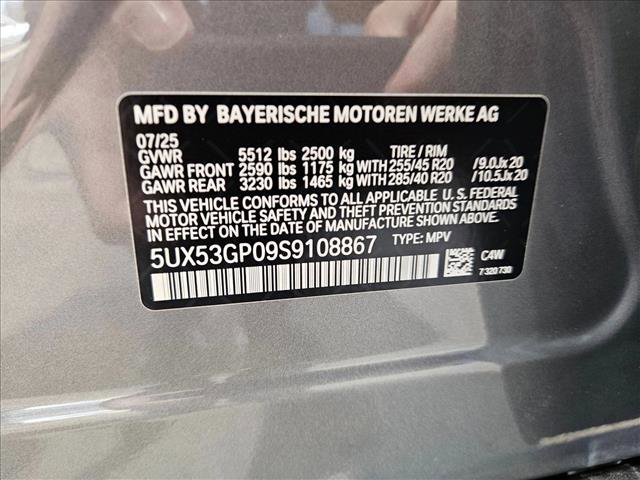 Used 2025 BMW X3 xDrive30i w/ Premium Package image 17