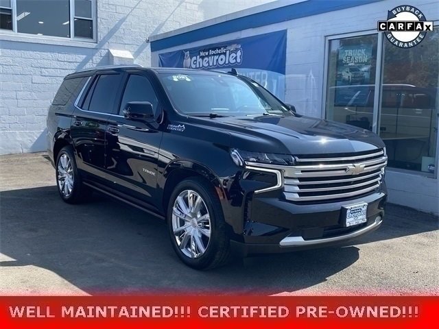 Certified 2021 Chevrolet Tahoe High Country
