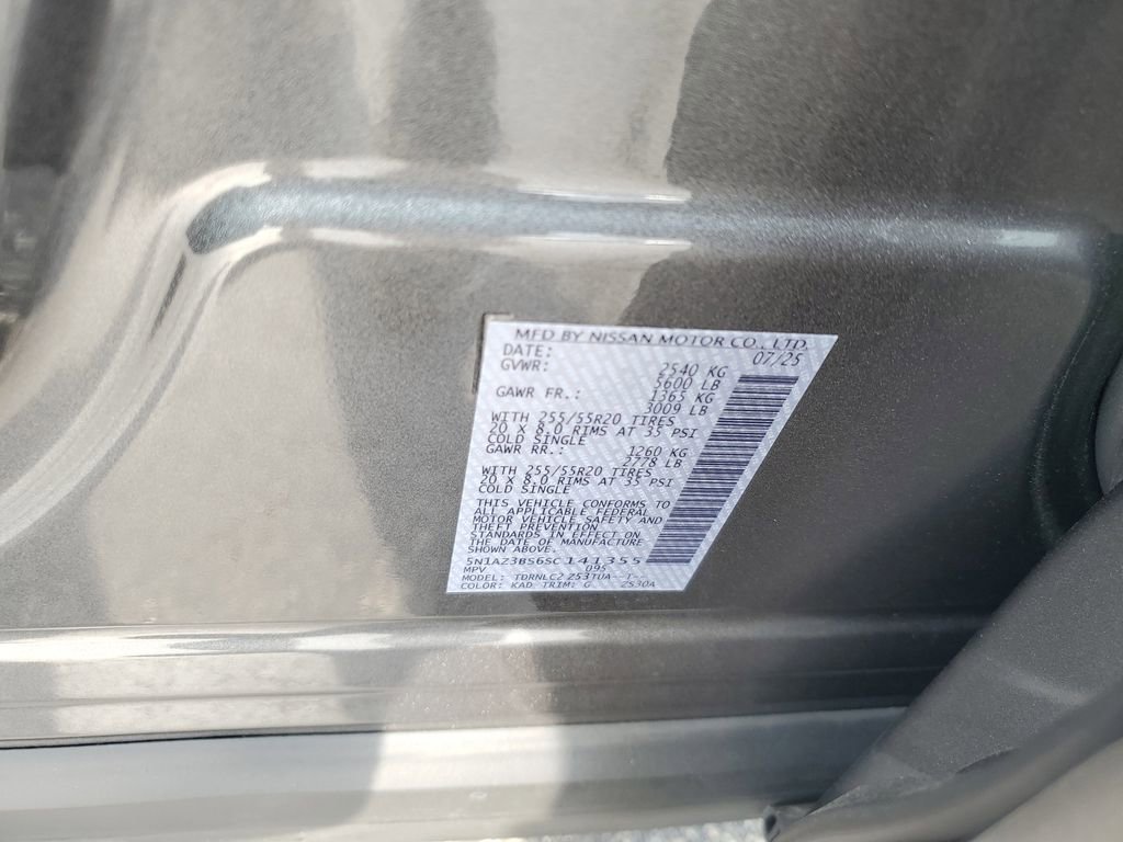 New 2025 Nissan Murano SV w/ Cargo Package image 36