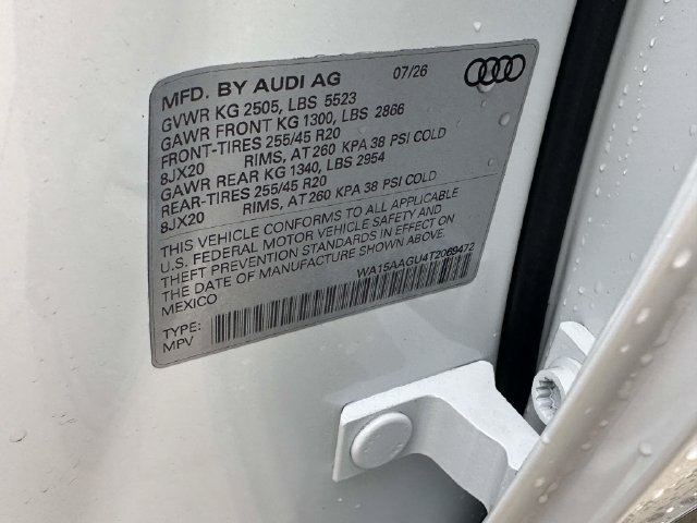 New 2026 Audi Q5 Premium Plus AWD/4WD image 15