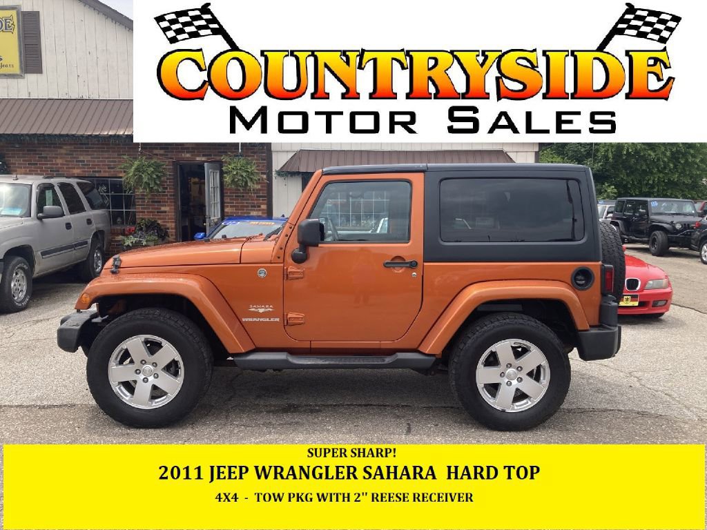 Used 2011 Jeep Wrangler Sahara w/ Trailer Tow Group AWD/4WD image 1
