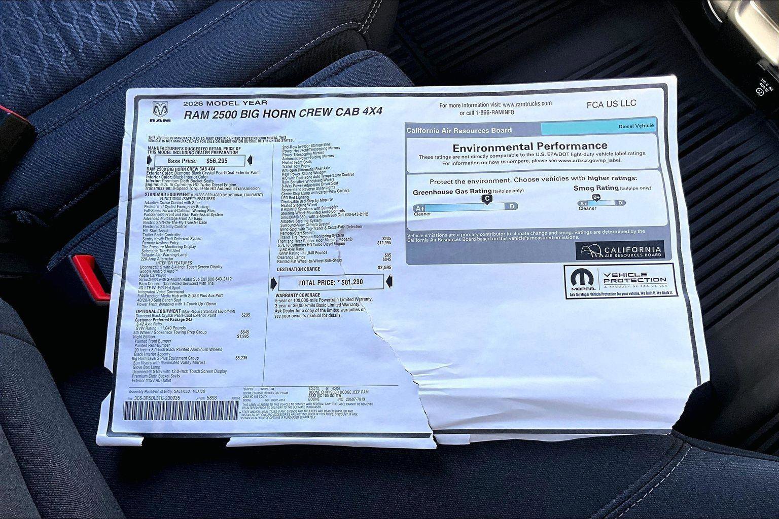New 2026 RAM 2500 Big Horn image 15