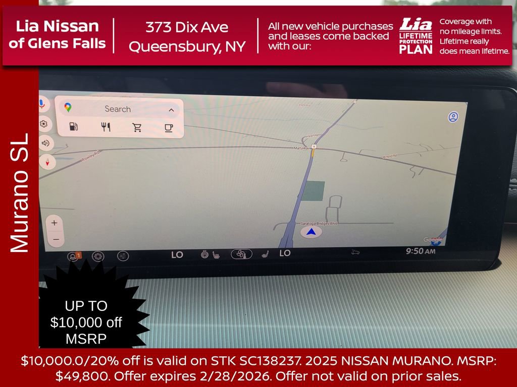 New 2025 Nissan Murano SL w/ Cargo Package image 21