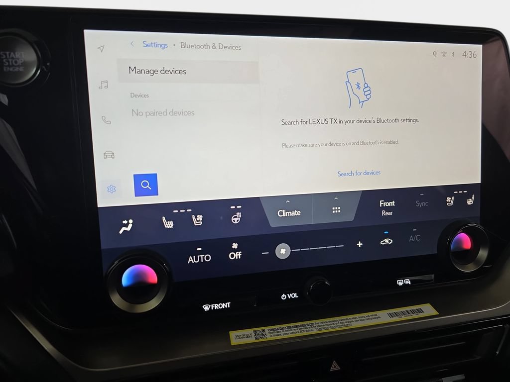 New 2026 Lexus TX 350 AWD image 21