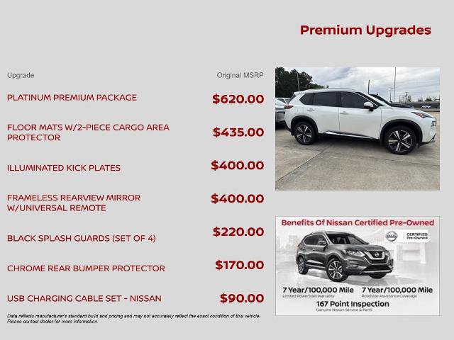 Certified 2023 Nissan Rogue Platinum w/ Platinum Premium Package image 3