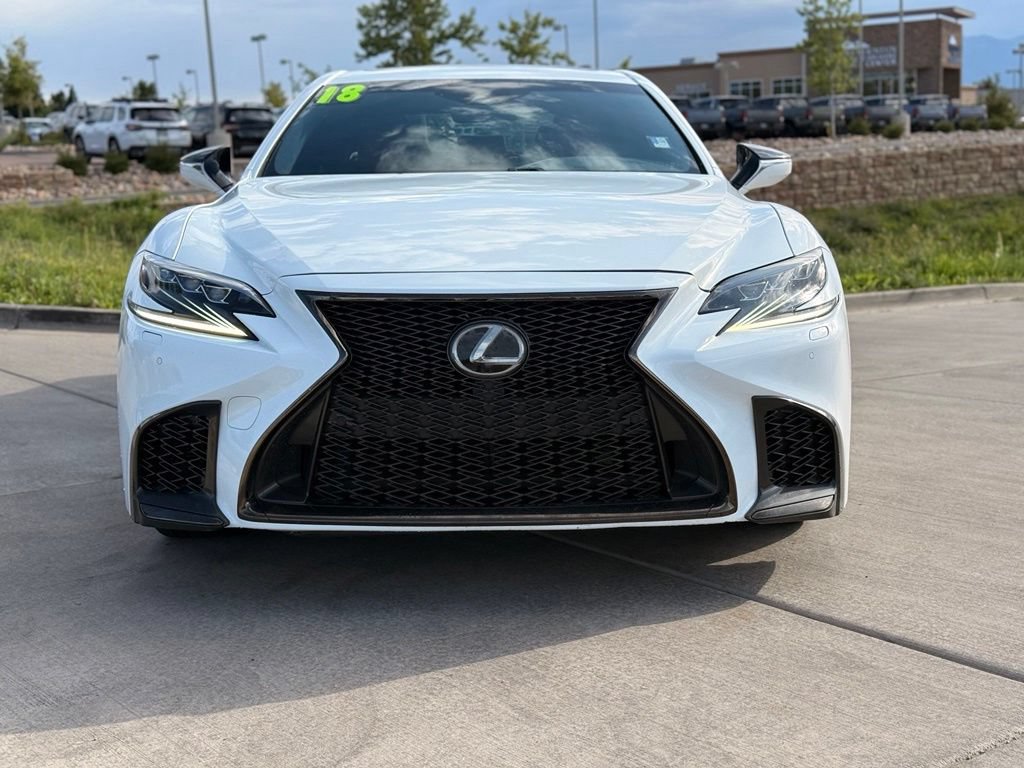 Used 2018 Lexus LS 500 F Sport w/ Accessory Package (Z2) AWD/4WD video 2