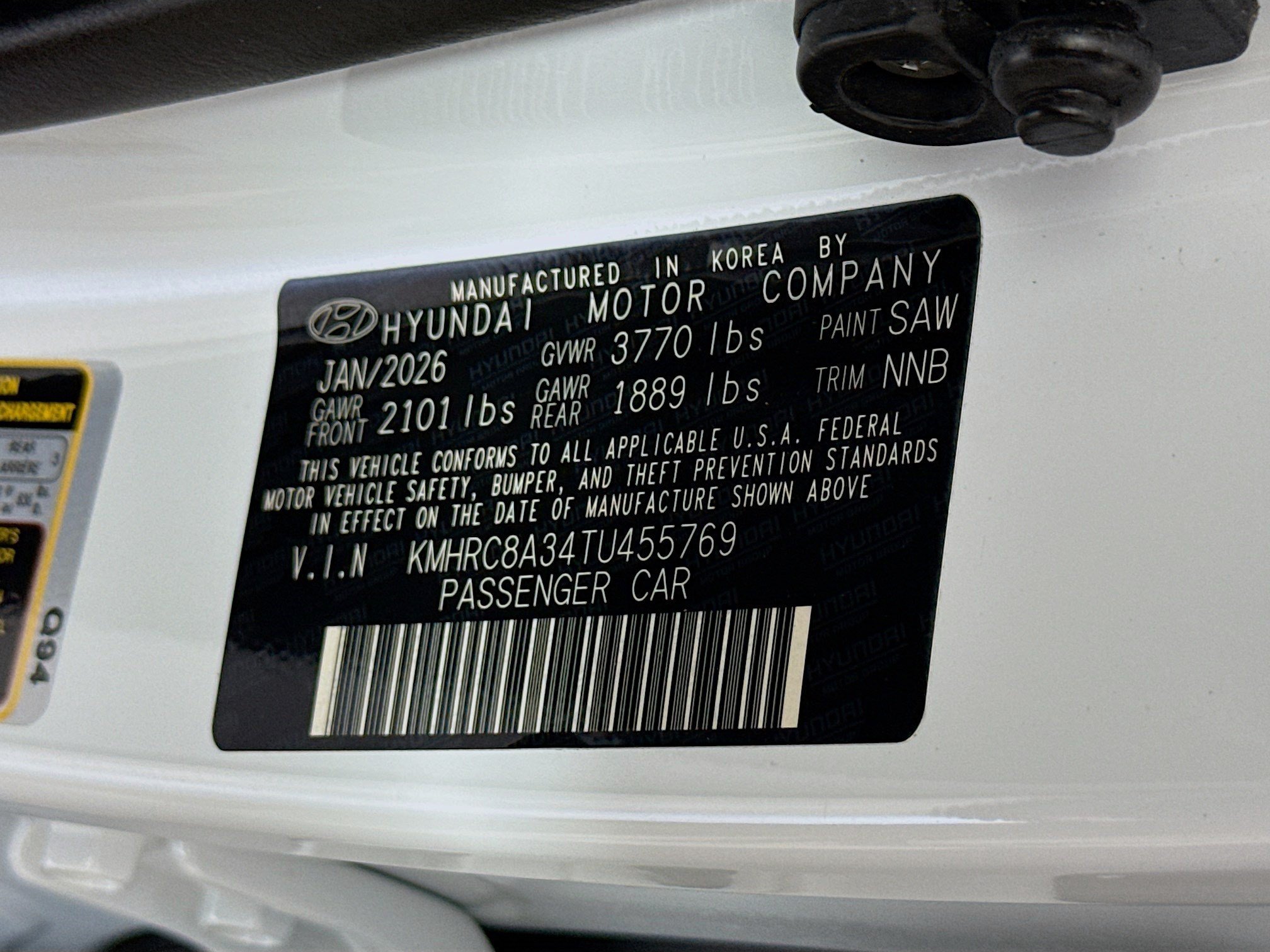 Used 2026 Hyundai Venue SEL FWD image 40