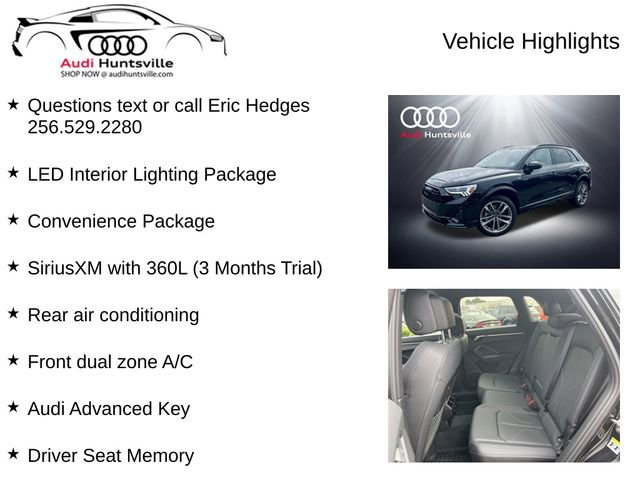 Used 2025 Audi Q3 2.0T Premium w/ Convenience Package image 6