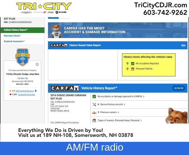 Used 2016 Dodge Grand Caravan SXT image 11