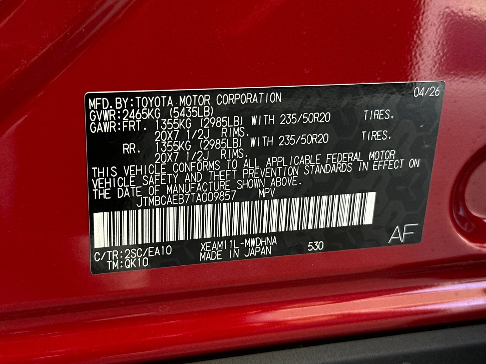New 2026 Toyota bZ FWD image 28