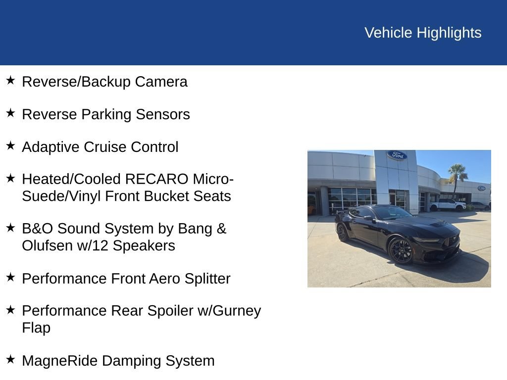 Used 2024 Ford Mustang Dark Horse w/ Dark Horse Handlin Package RWD image 21