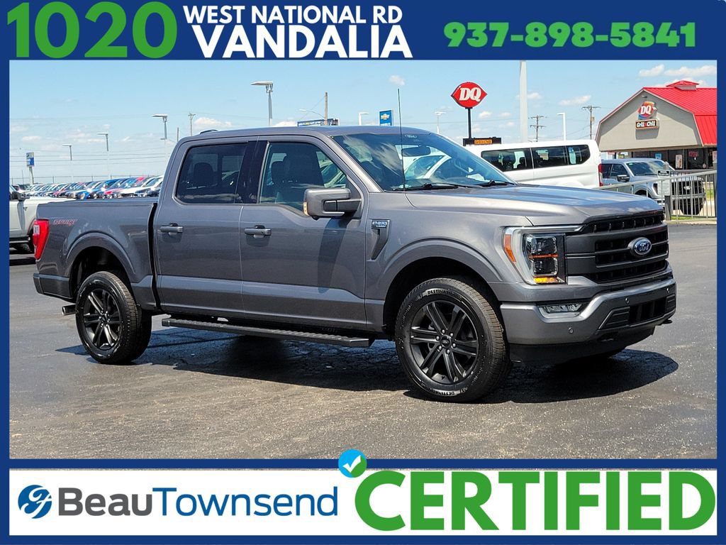 Certified 2022 Ford F150 Lariat w/ Equipment Group 502A High AWD/4WD 360° Tour