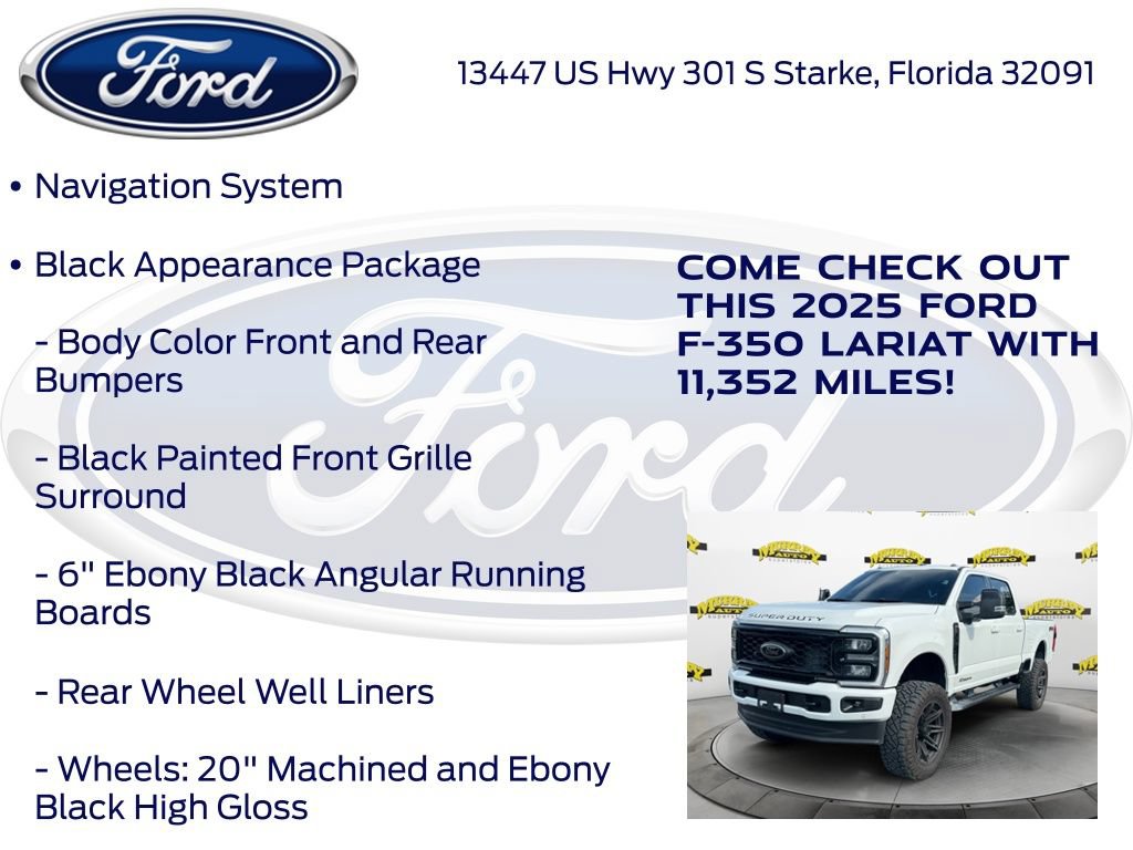 Certified 2025 Ford F350 Lariat w/ Lariat Ultimate Package AWD/4WD image 22