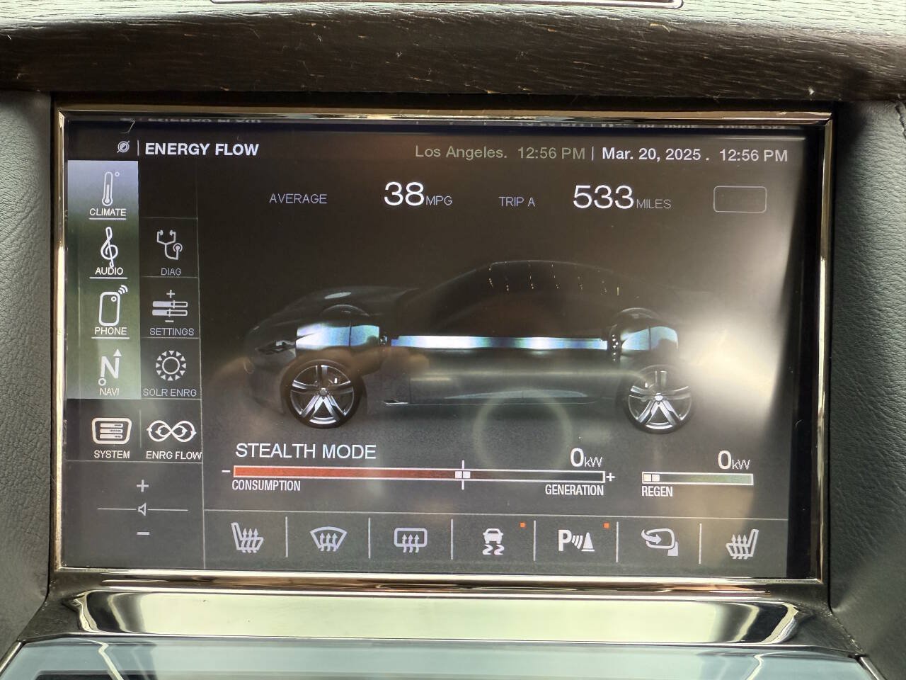 Used 2012 Fisker Karma EcoStandard RWD image 31