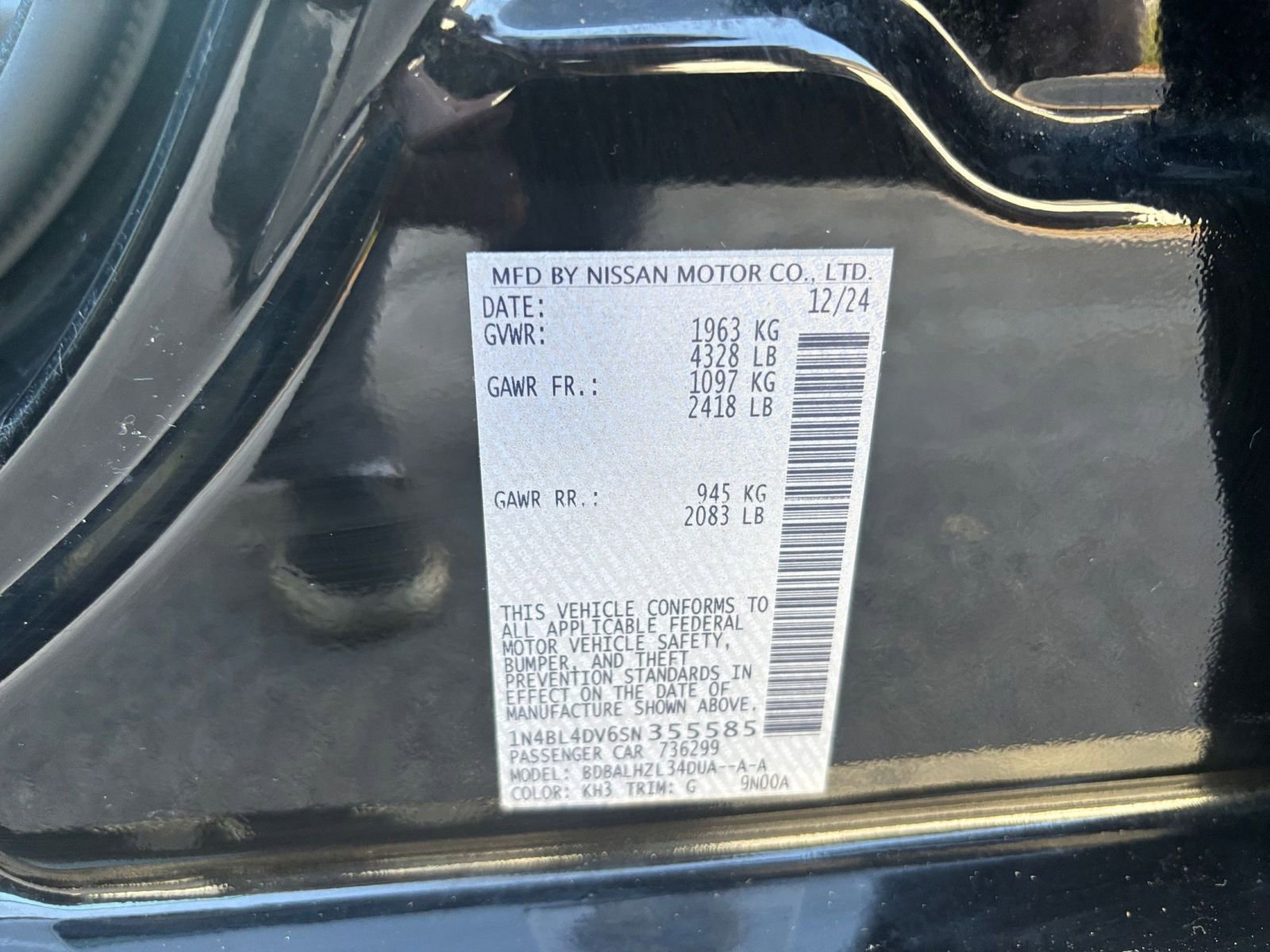 Used 2025 Nissan Altima 2.5 SV FWD image 28
