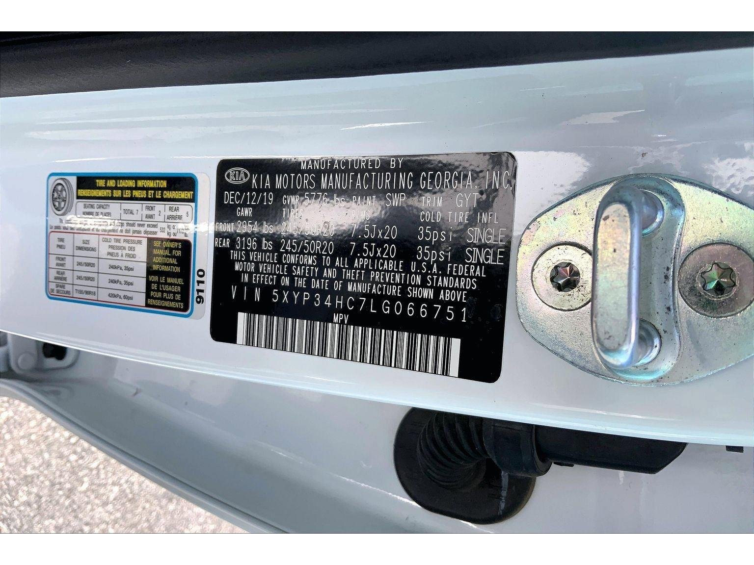 Used 2020 Kia Telluride EX w/ EX Premium Package FWD image 33