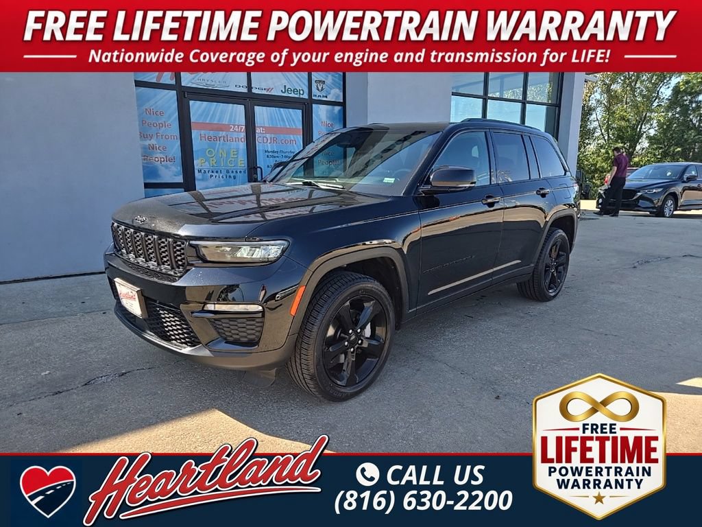 Used 2024 Jeep Grand Cherokee Limited w/ Black Appearance Package