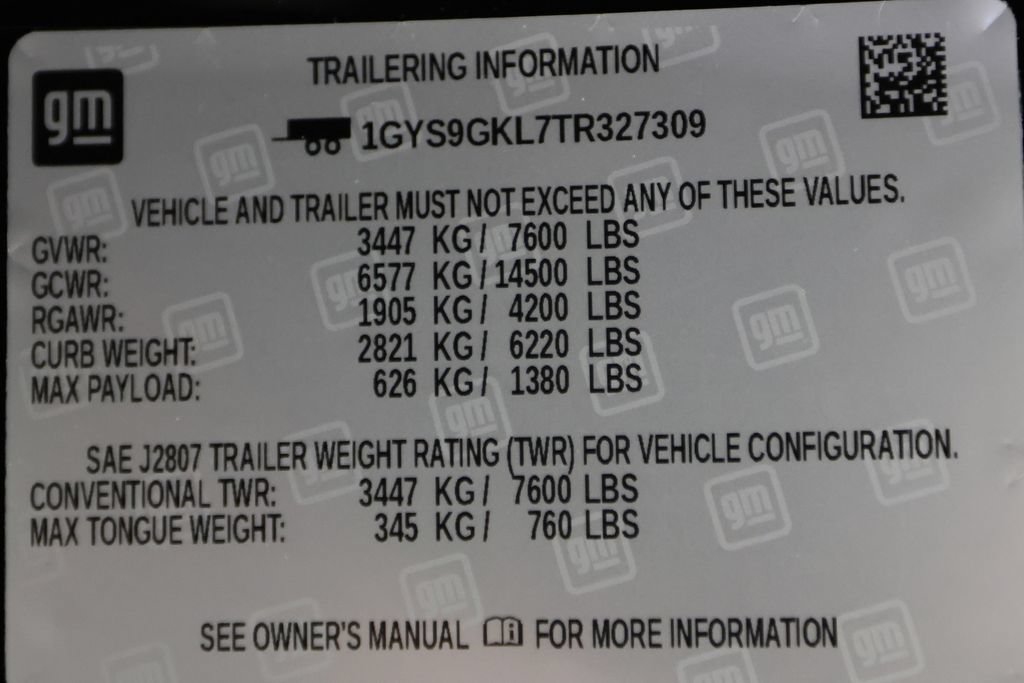 Used 2026 Cadillac Escalade Platinum Sport w/ LPO, ONYX Package AWD/4WD image 59