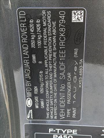 New 2024 Jaguar F-TYPE R-Dynamic image 16