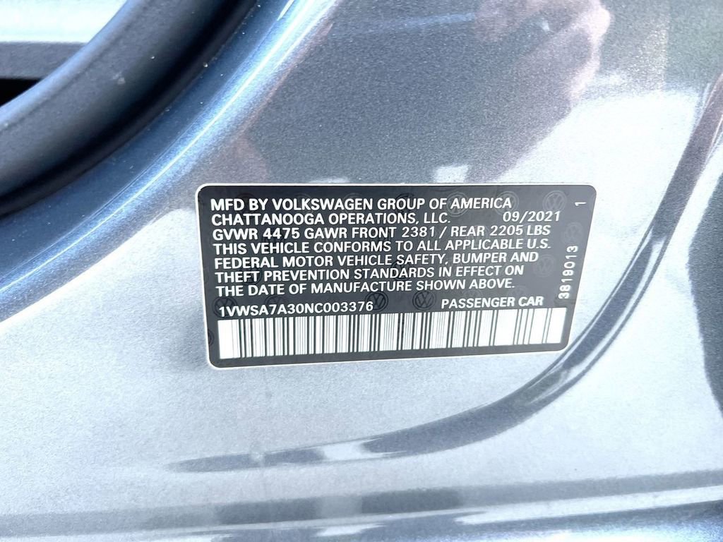 Used 2022 Volkswagen Passat 2.0T SE image 22