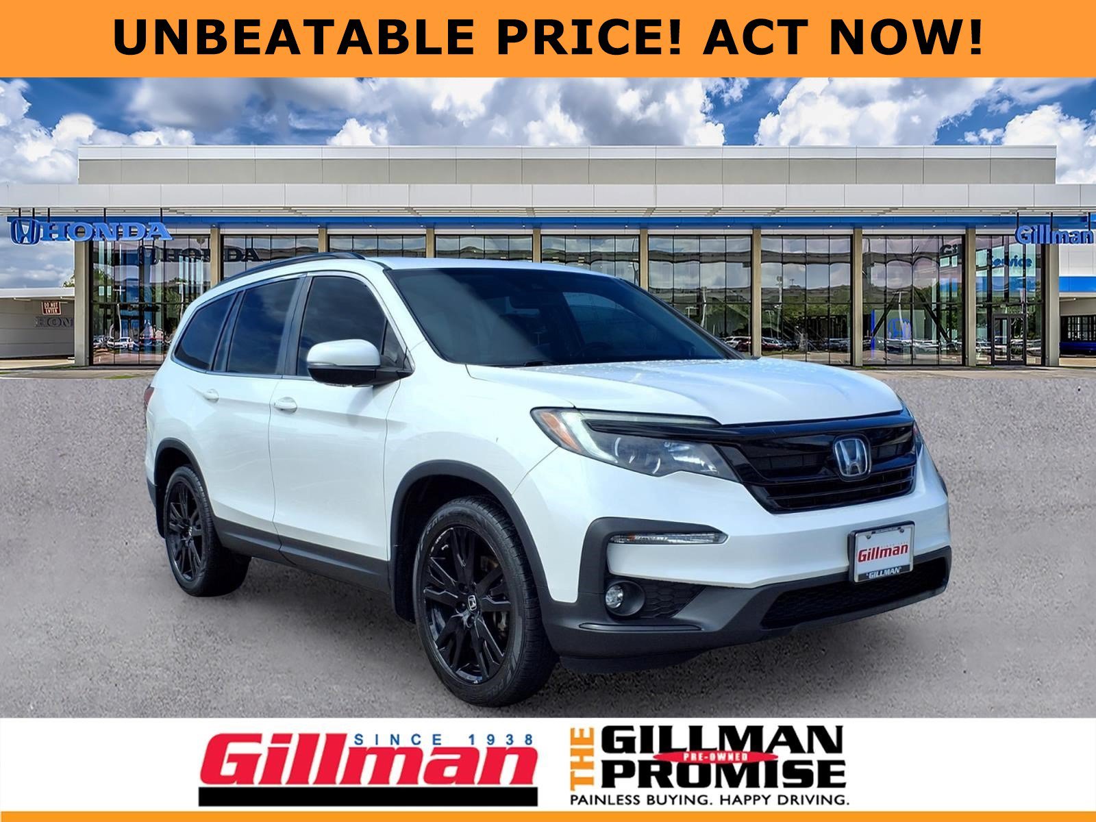 Certified 2022 Honda Pilot Special Edition