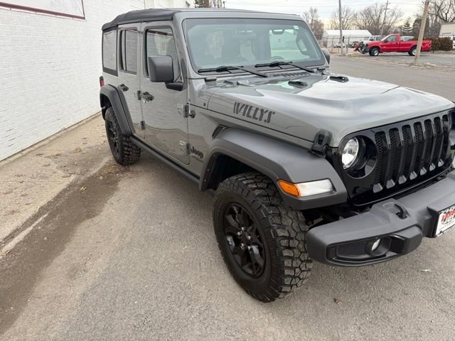 Used 2022 Jeep Wrangler Unlimited Willys image 3