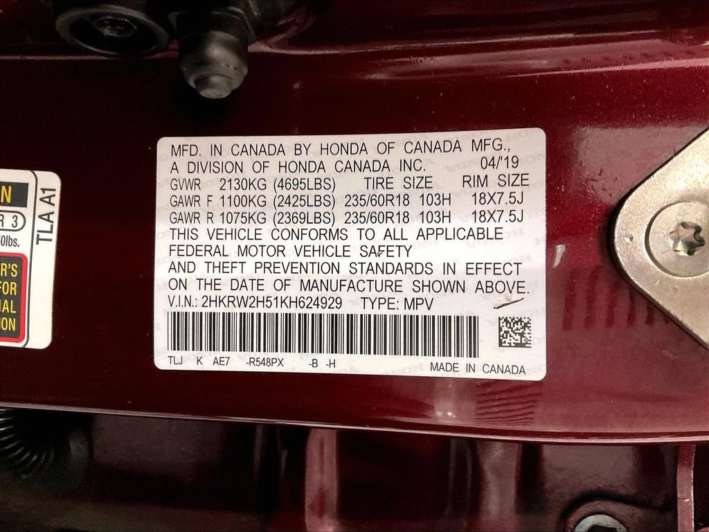 Used 2019 Honda CR-V EX image 36