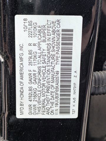 Used 2019 Acura TLX V6 w/ Technology & A-SPEC Pkg AWD/4WD image 16