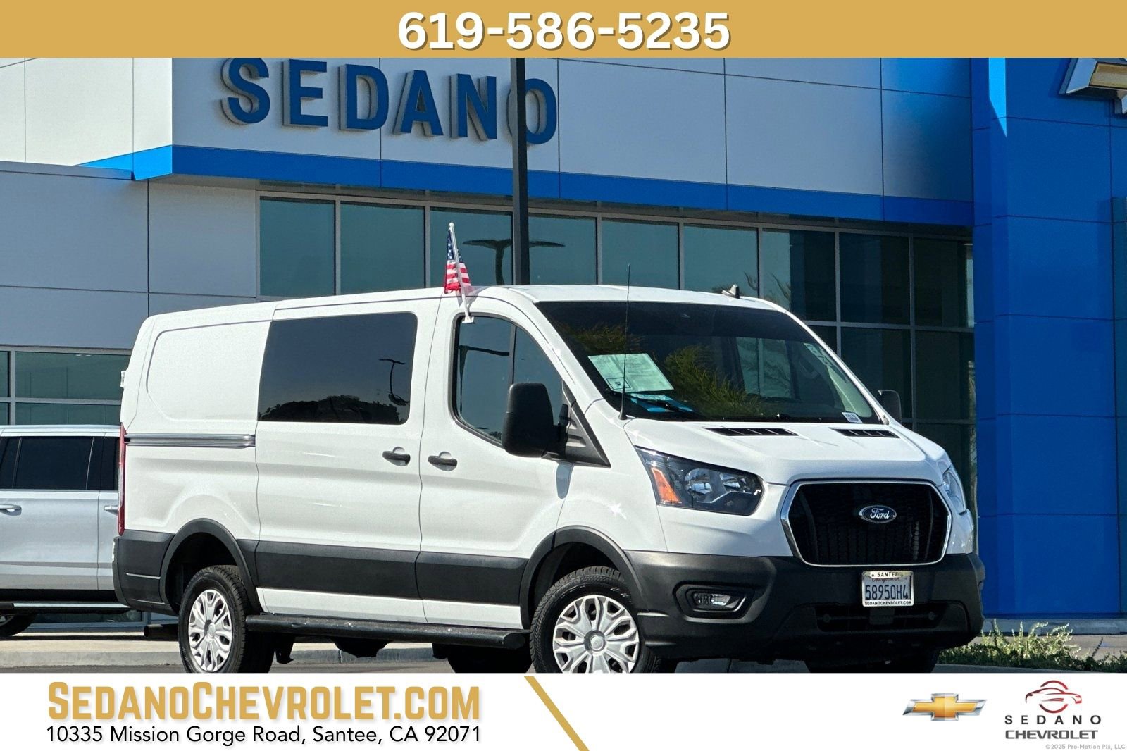 Used 2023 Ford Transit 250 Low Roof w/ Exterior Upgrade Package image 1