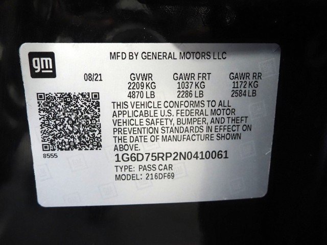 Used 2022 Cadillac CT4 V Blackwing w/ Carbon Fiber 1 Package RWD image 74