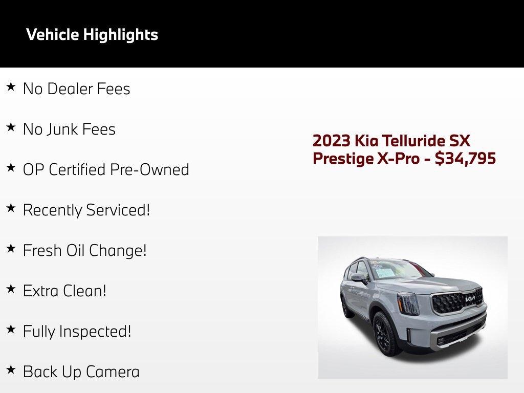 Used 2023 Kia Telluride SX Prestige X-Pro AWD/4WD image 70