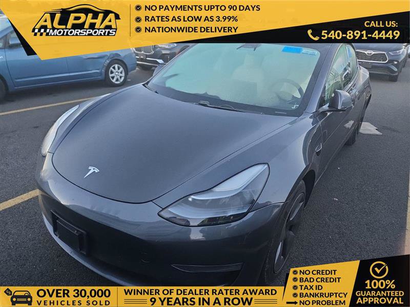Used 2021 Tesla Model 3 Long Range AWD/4WD image 1